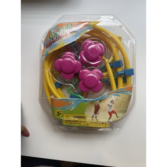 Other - 12 FT. WATER SPRINKLER W/12 WIGGLY WATER HOSE SPRINKLERS AGE 3+ (SEE HAZ BELOW)